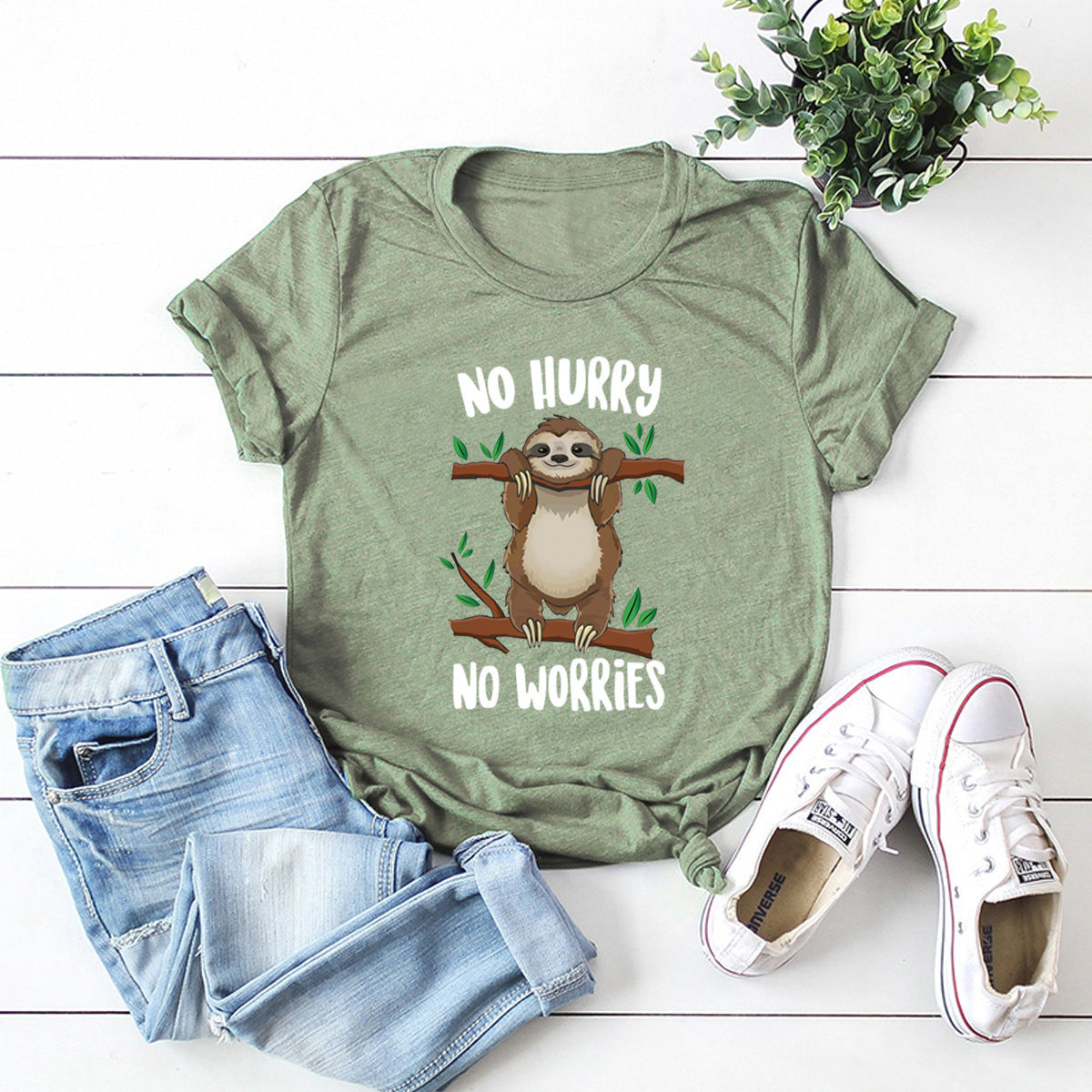European Beauty T-shirt Hot Sale Printed T-shirt Women