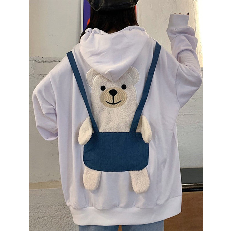 Japanese Style Hong Kong Style Hoodie Women