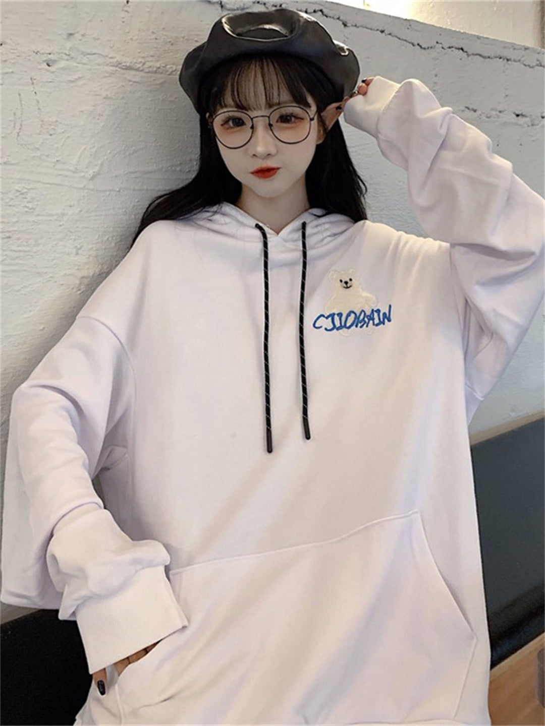 Japanese Style Hong Kong Style Hoodie Women