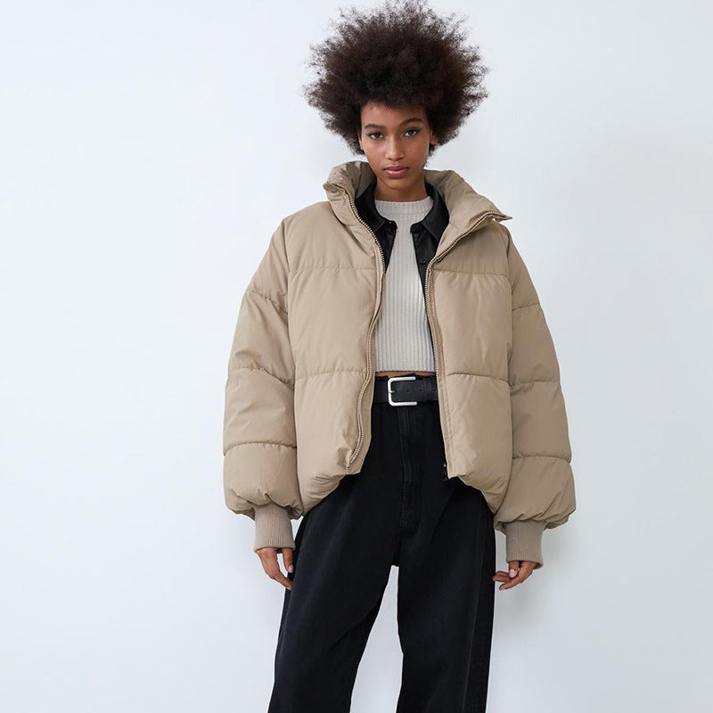 Fashion Temperament Loose Cotton Jacket Jacket For Women