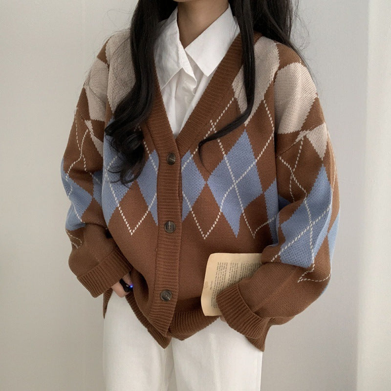 Spring Knitted Cardigan For Women