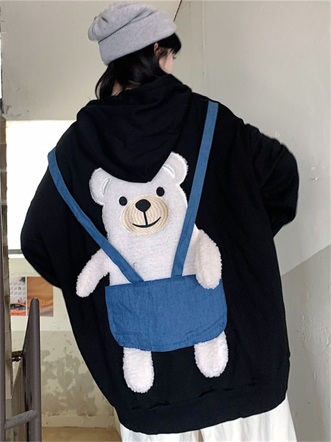 Japanese Style Hong Kong Style Hoodie Women