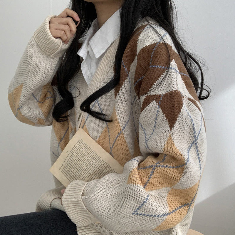 Spring Knitted Cardigan For Women