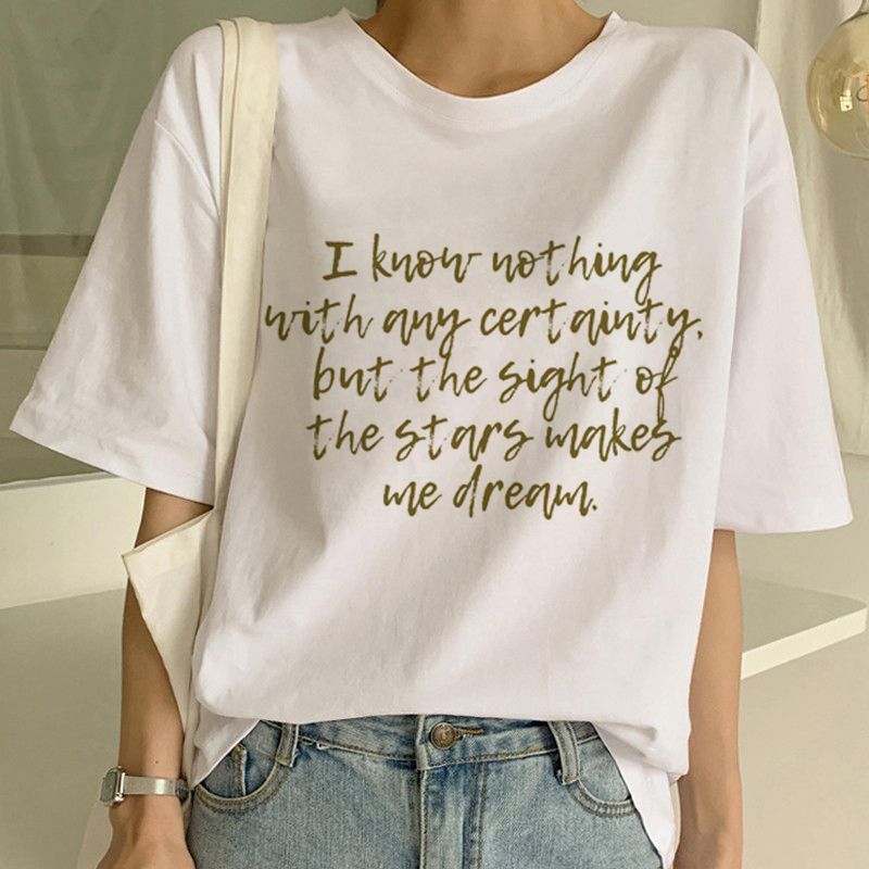 Van Gogh T Shirt Art Painting T Shirt Women