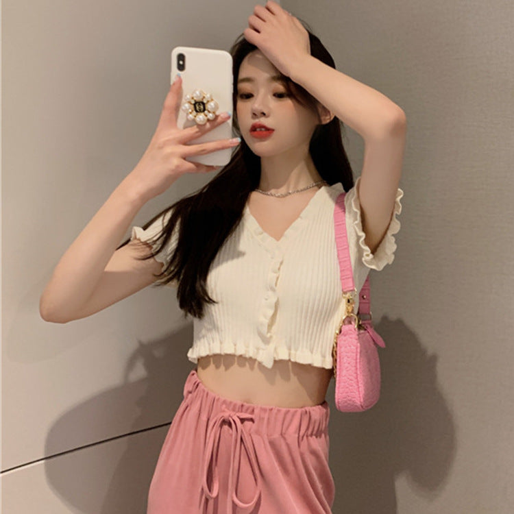 Sweet And Whistling  Knitted Cardigan Women