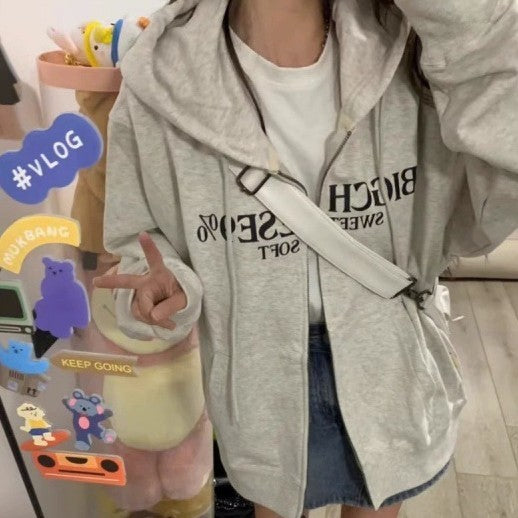 Fashion Letters All-matching Hoodie Women