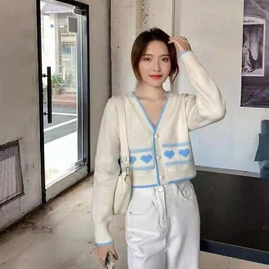 Versatile Butterfly Knitting Cardigan Women