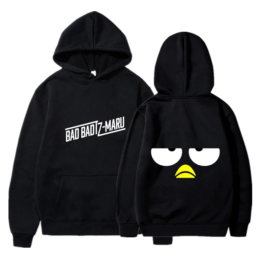 Bad Badtz Maru Hoodie Sweatshirts Men Women Autumn Casual Pullover Boys Girls Harajuku Streetwear Hoodies Pullover Sportwear