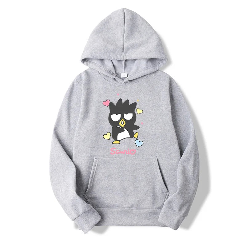 Bad Badtz Maru Hoodie Sweatshirts Men Women Autumn Casual Pullover Boys Girls Harajuku Streetwear Hoodies Pullover Sportwear