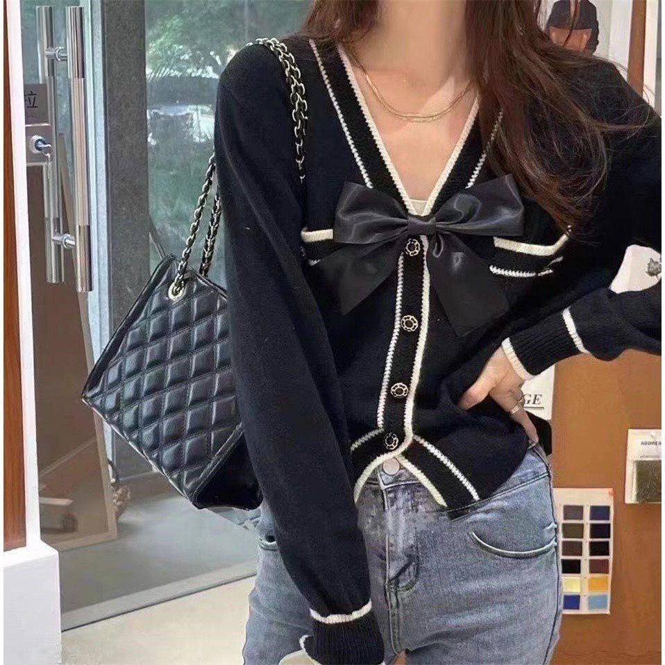 Versatile Butterfly Knitting Cardigan Women