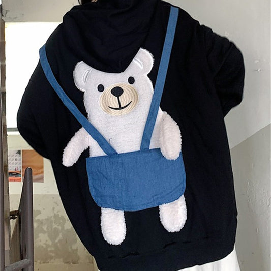 Japanese Style Hong Kong Style Hoodie Women