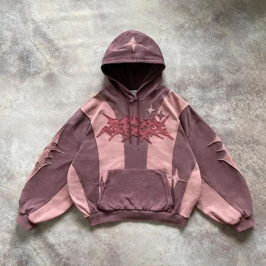Fashion Autumn Ladies Hoodie Embroidery Pullover Hoodie Printed Long Sleeve Women Pullover Tops