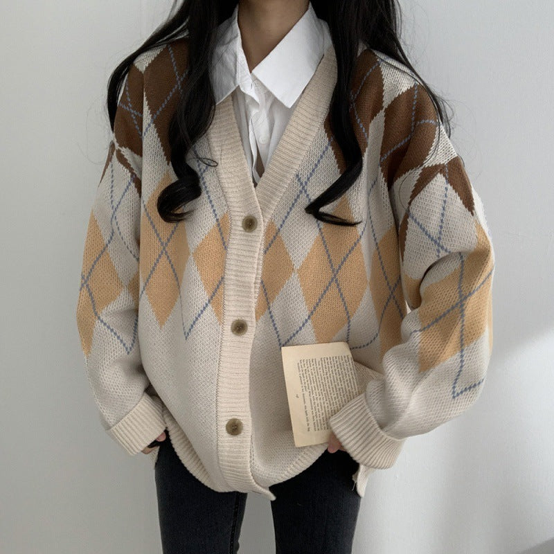 Spring Knitted Cardigan For Women