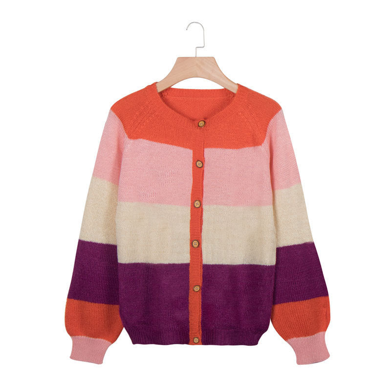 Knit  Cardigan Jacket Sweater Women