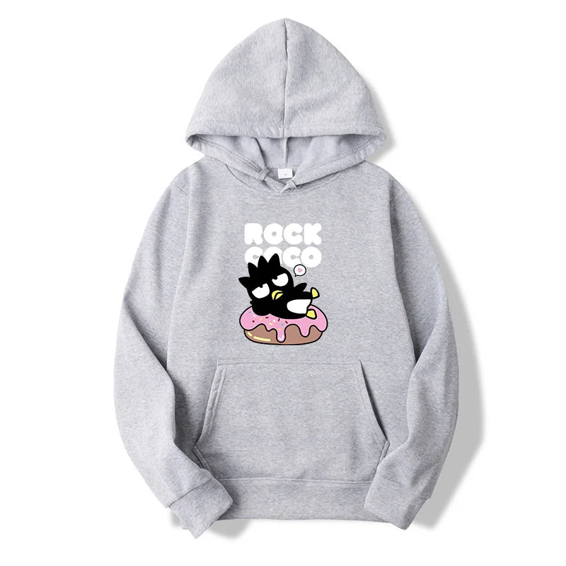 Bad Badtz Maru Hoodie Sweatshirts Men Women Autumn Casual Pullover Boys Girls Harajuku Streetwear Hoodies Pullover Sportwear