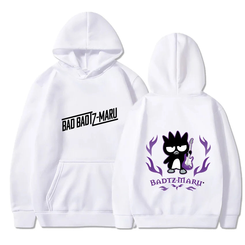 Bad Badtz Maru Hoodie Sweatshirts Men Women Autumn Casual Pullover Boys Girls Harajuku Streetwear Hoodies Pullover Sportwear