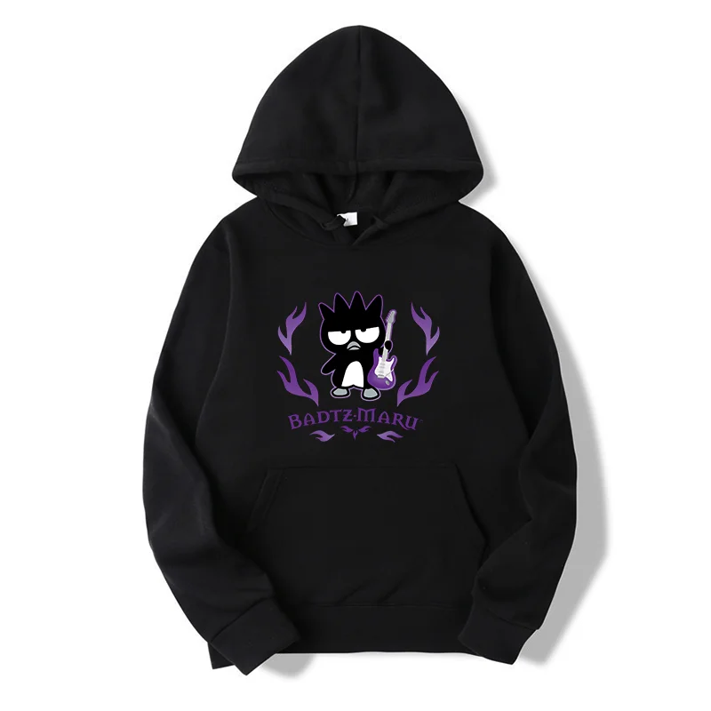 Bad Badtz Maru Hoodie Sweatshirts Men Women Autumn Casual Pullover Boys Girls Harajuku Streetwear Hoodies Pullover Sportwear